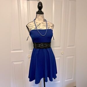 Cute Strapless A-Line Dress